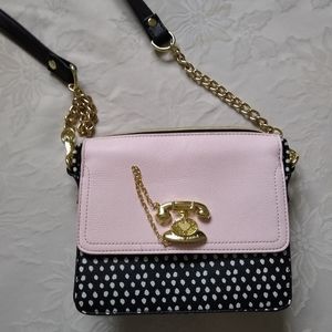 Betsey Johnson phone pink polka dot